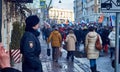 Memory march of slain politician Boris Nemtsov