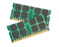 Memory modules for laptops Royalty Free Stock Photo