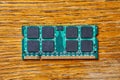 Memory RAM module for laptops Royalty Free Stock Photo