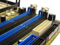 Memory slots for connecting RAM
