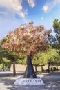 The Memory Tree is the national monument for the Great Famine of Mount Lebanon located in Beirut