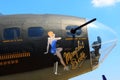 The Memphis Belle Royalty Free Stock Photo