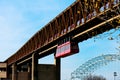 Memphis monorail Royalty Free Stock Photo