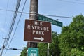 MLK Riverside Park, Memphis, TN Royalty Free Stock Photo