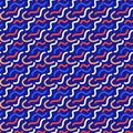 Memphis seamless pattern. Fashion 80-90s. Colorful mosaic texture with short lines shapes