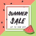 Memphis summer sale poster