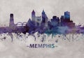 Memphis Tennessee skyline