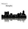 Memphis, Tennessee ( United States of America ) city silhouette