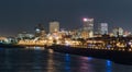 Memphis Tennessee Night Skyline