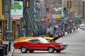 Beale street in Memphis - Historic cars