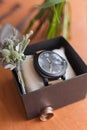 Men accessories. Men watch