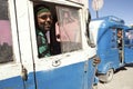 Men in auto rickshaws, Ethiopia
