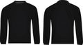 Men black sweater