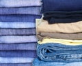 Men casual wear shirt and jean Royalty Free Stock Photo