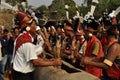 Men at ceremony Royalty Free Stock Photo