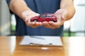 Men are choosing to buy and sign contracts policy with vehicle and car insurance,