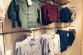 Men clothing store. Royalty Free Stock Photo
