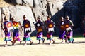 Men In Colorful Traditional Costume Inti Raymi Festival Peru
