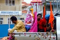 Men with Ganesh statue, Ganesh Chaturthi Royalty Free Stock Photo