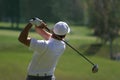 Men golf swing Royalty Free Stock Photo