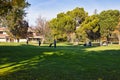 Men are golfing at County Park, San Jose