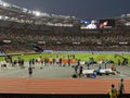 Men high jump competition at 2023 World Athletics Championships Royalty Free Stock Photo