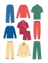 Men home clothes pajamas different sets