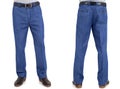 Men in jeans trousers Royalty Free Stock Photo