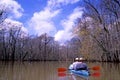 Men Kayak the Cache River 61787