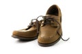 Men leather shoes Royalty Free Stock Photo