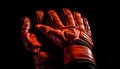 Men leather sports gloves provide protective equipment generated by AI