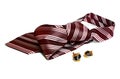 Men necktie and cuff-links Royalty Free Stock Photo