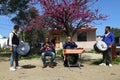 Men playing drums and zurna