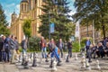 Men Playing Giant Chess, Sarajevo, Bosnia