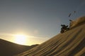 Men Riding Quad Bikes Royalty Free Stock Photo