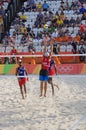 Men's beach volleyball competition in Rio2016