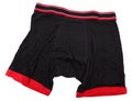 Men's Black Boxer Briefs Royalty Free Stock Photo