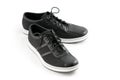 Men's casual black shoes