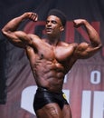 Men`s Classic Physique Flexing at 2018 Toronto Pro SuperShow