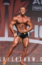 Men`s Classic Physique Flexing at 2018 Toronto Pro SuperShow