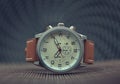 Men`s Classic Wristwatch Royalty Free Stock Photo