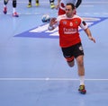 MEN'S EHF CUP DINAMO BUCHAREST - FRAIKIN BM. GRANOLLERS Royalty Free Stock Photo