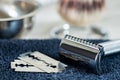 MenÃ¢â¬â¢s grooming and shaving equipment Royalty Free Stock Photo