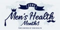 Men`s health month