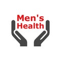 Men`s Health text, Men`s Health logo or icon