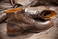 Men's leather fashion shoes. Autumn - spring shoes