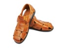 Men's leather sandals