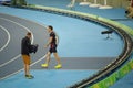 Men's Pole Vault competition at Rio2016 Royalty Free Stock Photo
