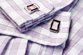 MenÃ¯Â¿Â½s shirt with cufflinks