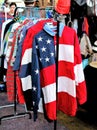 Men`s shirts at a vintage market